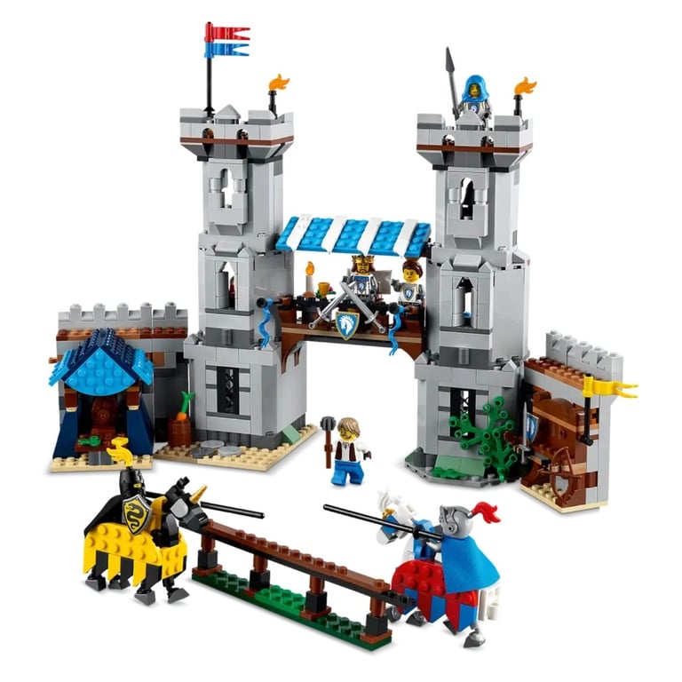 Конструктор LEGO Creator Середньовічний замок із лицарем на коні (31168) - фото 6