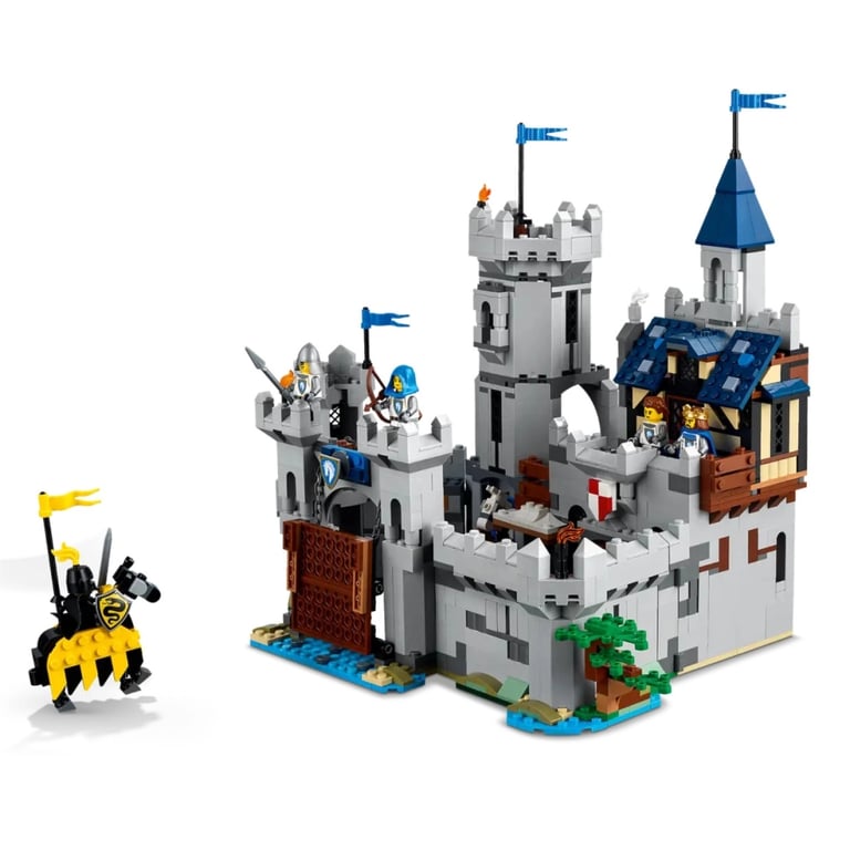 Конструктор LEGO Creator Середньовічний замок із лицарем на коні (31168) - фото 8