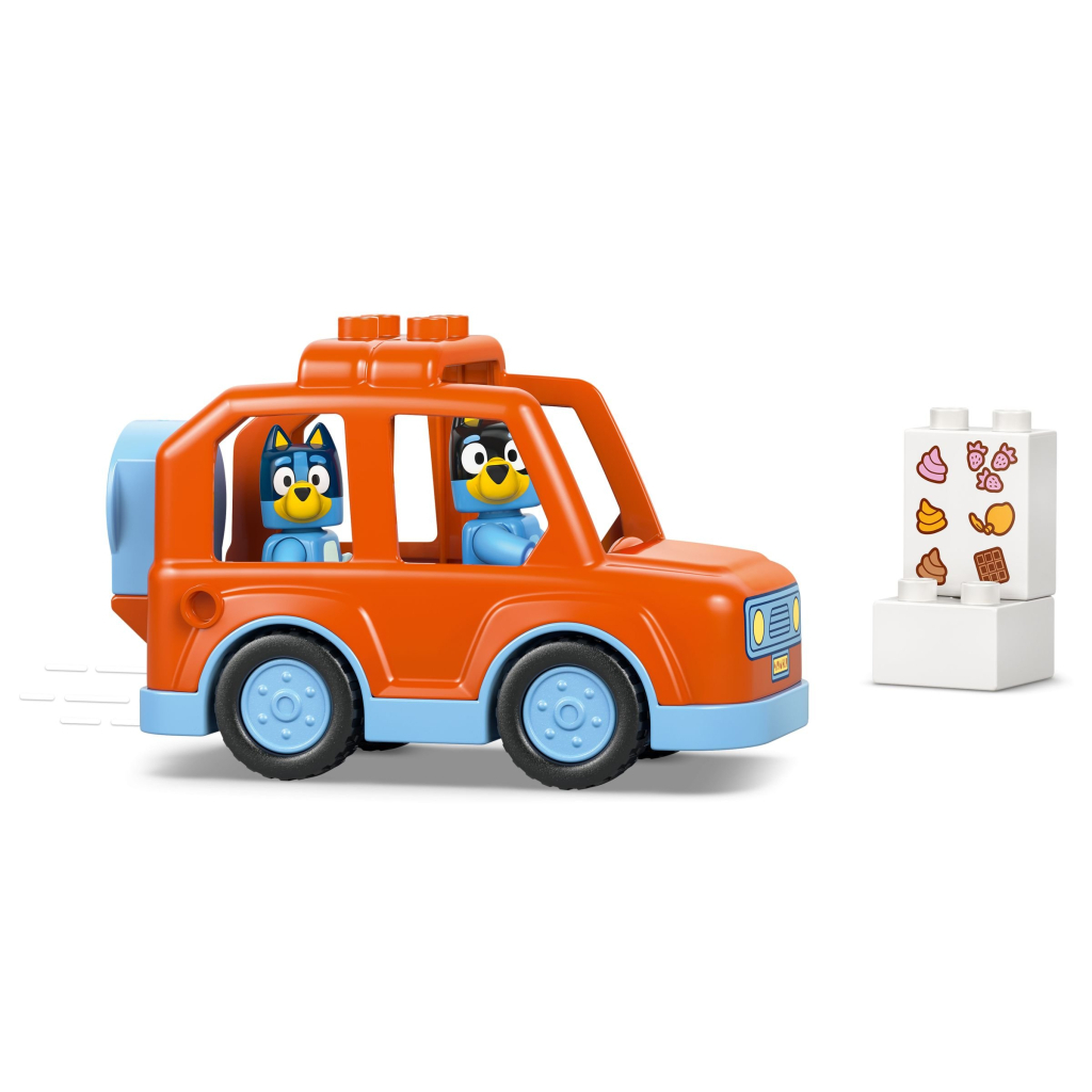 Конструктор LEGO DUPLO Bluey Подорож із морозивом із Блуї (10458) - фото 3 Конструктор LEGO DUPLO Bluey Подорож із морозивом із Блуї (10458) - фото 3