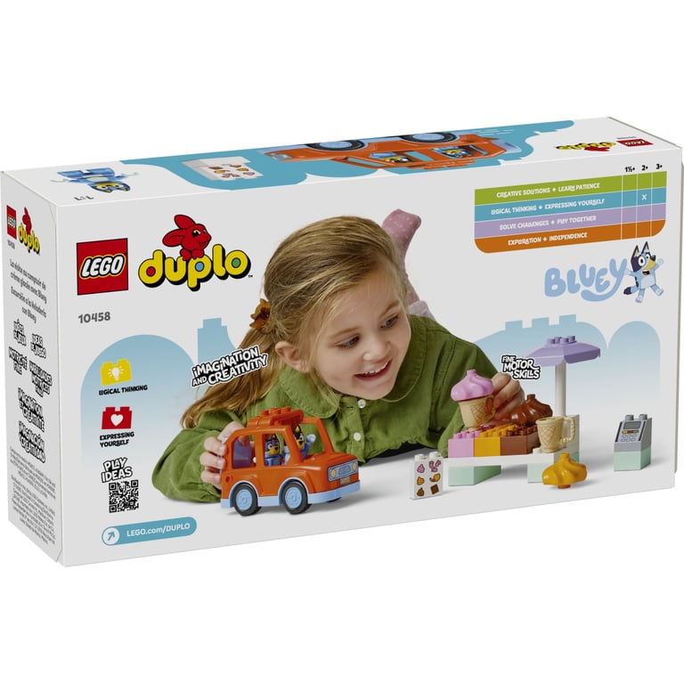 Конструктор LEGO DUPLO Bluey Подорож із морозивом із Блуї (10458) - фото 4