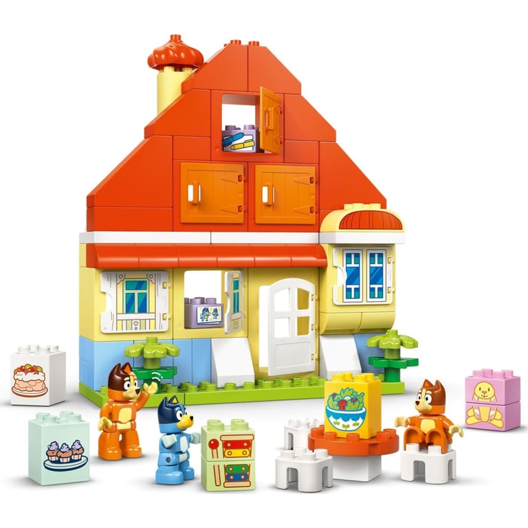 Конструктор LEGO DUPLO Bluey Родинний дім Блуї із грою на запам'ятовування (10459) - фото 3