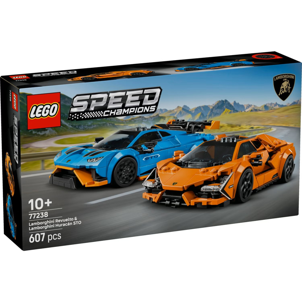 Конструктор LEGO Speed Champions Lamborghini Revuelto та Huracan STO (77238) - фото 1