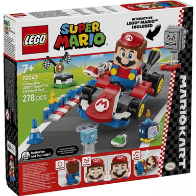 Конструктор LEGO Super Mario Mario Kart – Interactive Mario та Standard Kart (72043) - фото 1