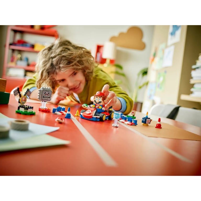 Конструктор LEGO Super Mario Mario Kart – Interactive Mario та Standard Kart (72043) - фото 10
