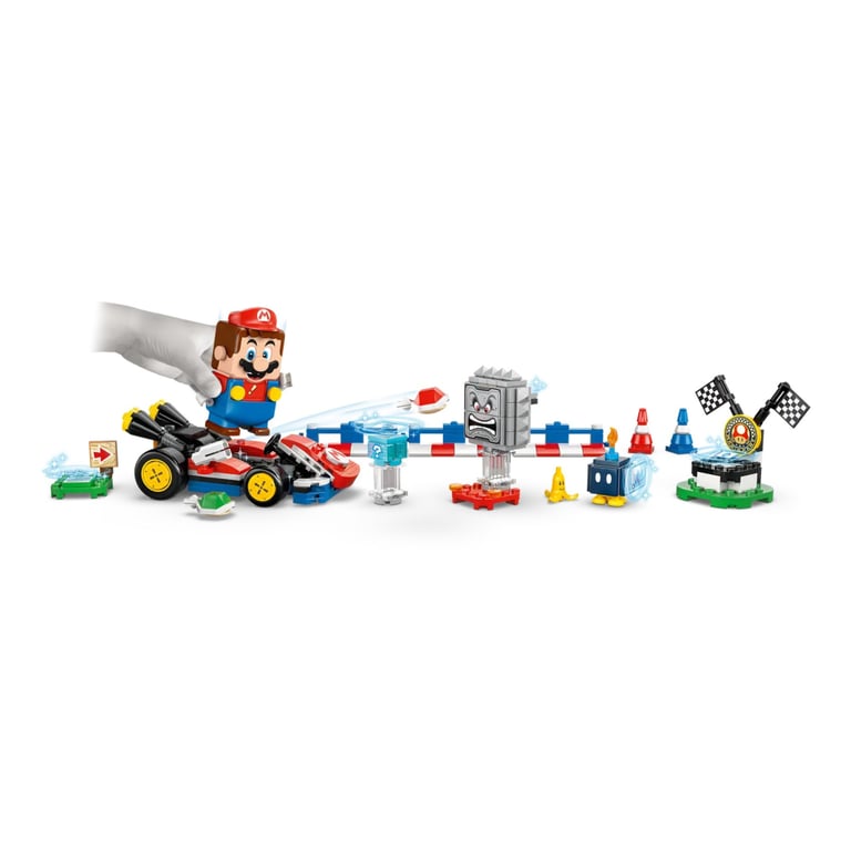 Конструктор LEGO Super Mario Mario Kart – Interactive Mario та Standard Kart (72043) - фото 3