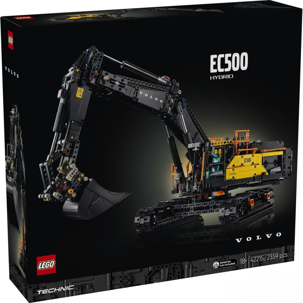 Конструктор LEGO Technic Екскаватор Volvo EC500 Hybrid (42215) - фото 1