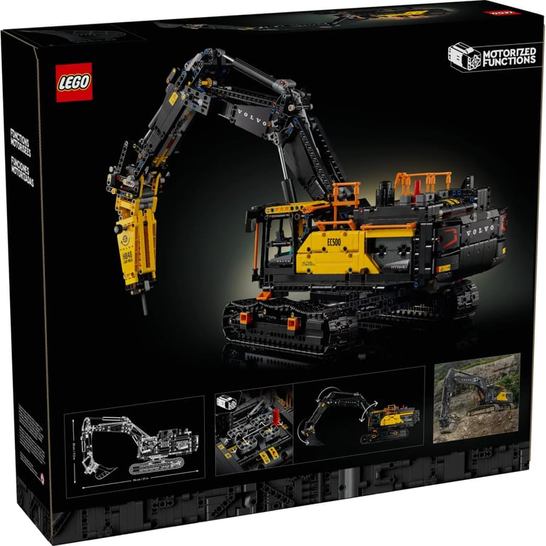 Конструктор LEGO Technic Екскаватор Volvo EC500 Hybrid (42215) - фото 6