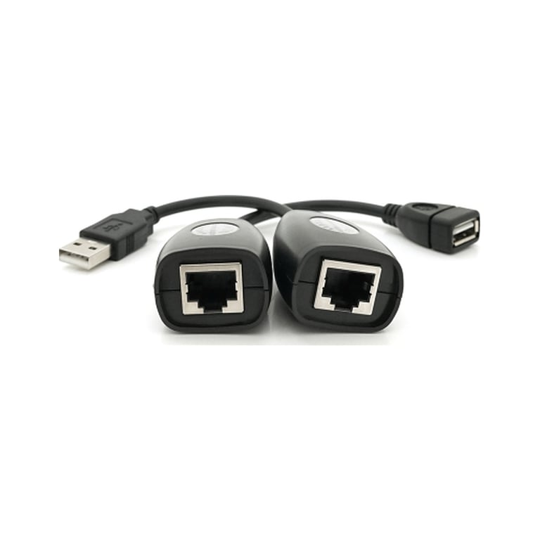 Адаптер Voltronic USB extender 50 m RJ-45 to USB AF (YT-EC USB-RJ-45/M+RJ-45) - фото 2