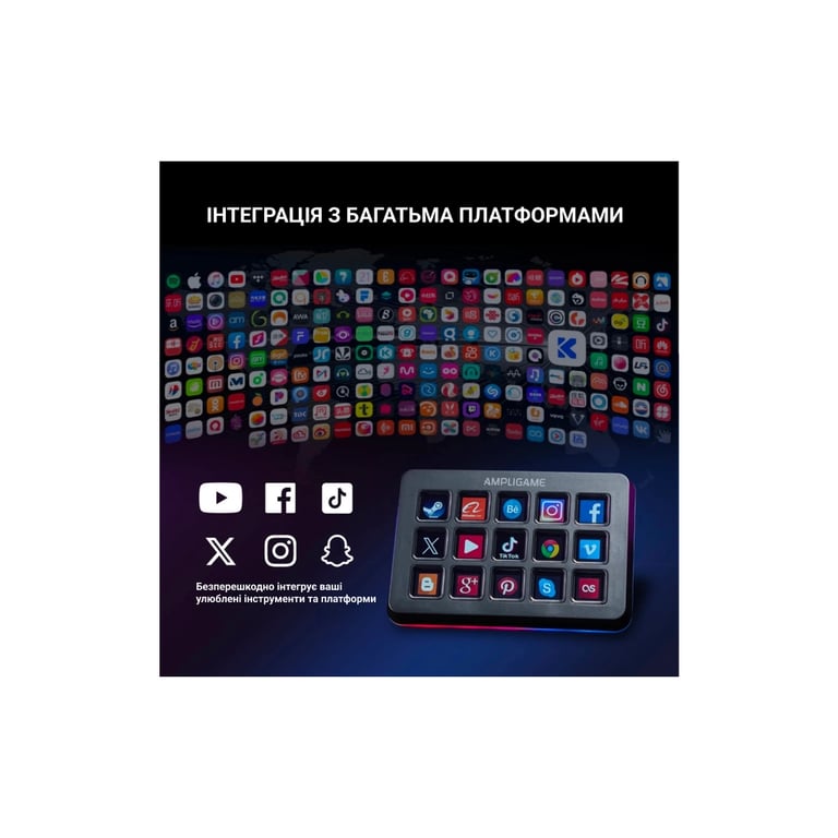 Набір блогера Fifine Stream Deck D6 (D6) - фото 8