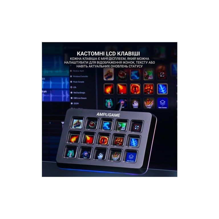 Набір блогера Fifine Stream Deck D6 (D6) - фото 9