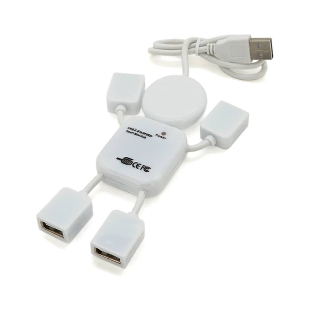 Концентратор Voltronic USB 2.0 to 4xUSB man OEM (YT-HM4-W) Концентратор Voltronic USB 2.0 to 4xUSB man OEM (YT-HM4-W)