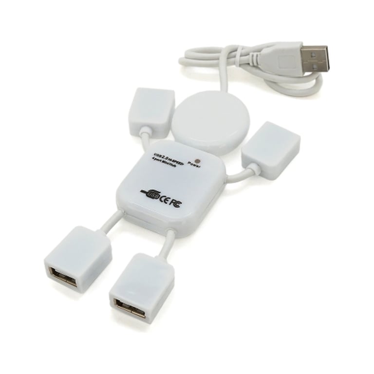 Концентратор Voltronic USB 2.0 to 4xUSB man OEM (YT-HM4-W) - фото 1