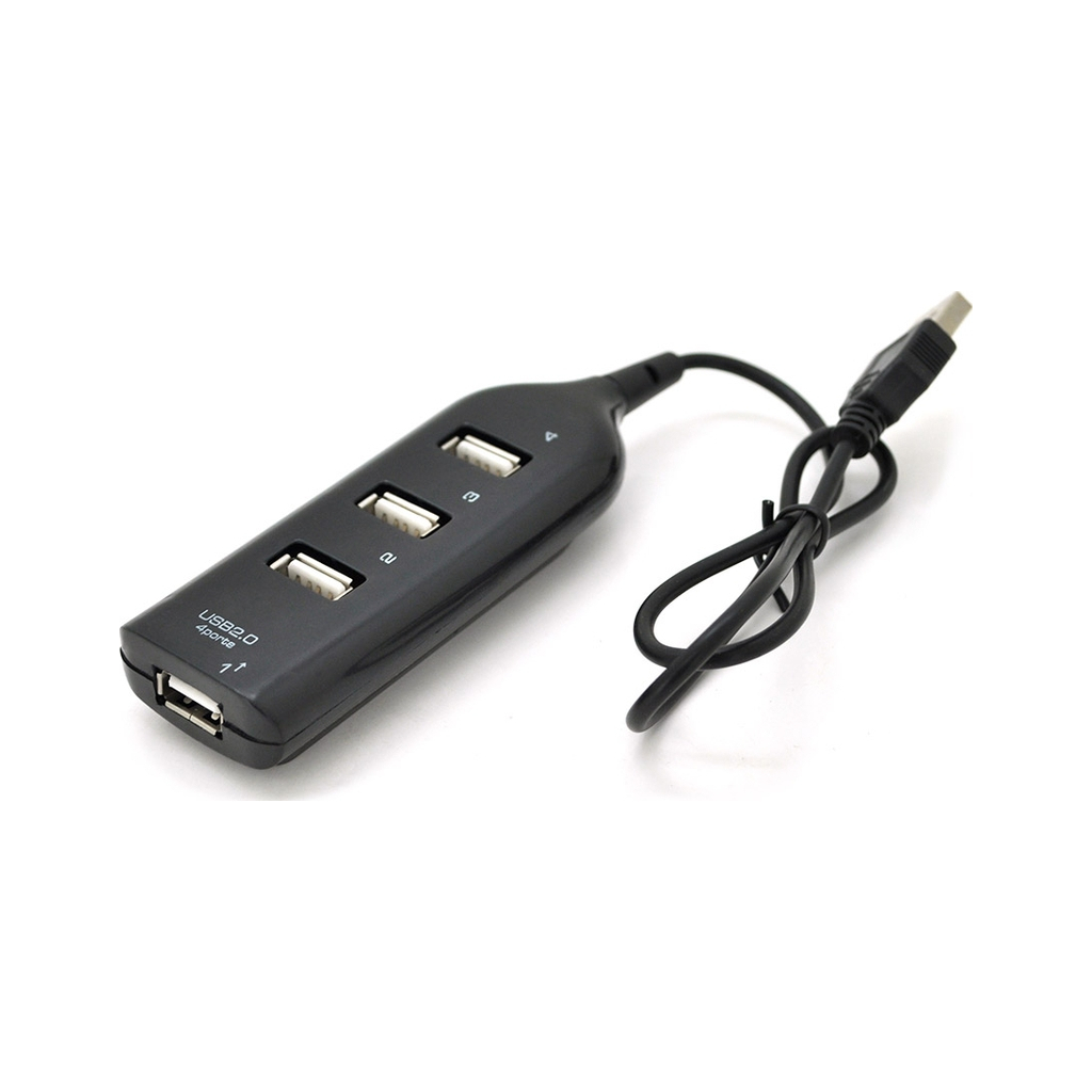 Концентратор Voltronic USB 2.0 to 4xUSB black (DNS-HUB4-OB) Концентратор Voltronic USB 2.0 to 4xUSB black (DNS-HUB4-OB)