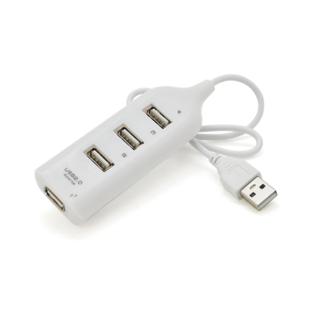 Концентратор Voltronic USB 2.0 to 4xUSB white (DNS-HUB4-OW) Концентратор Voltronic USB 2.0 to 4xUSB white (DNS-HUB4-OW)
