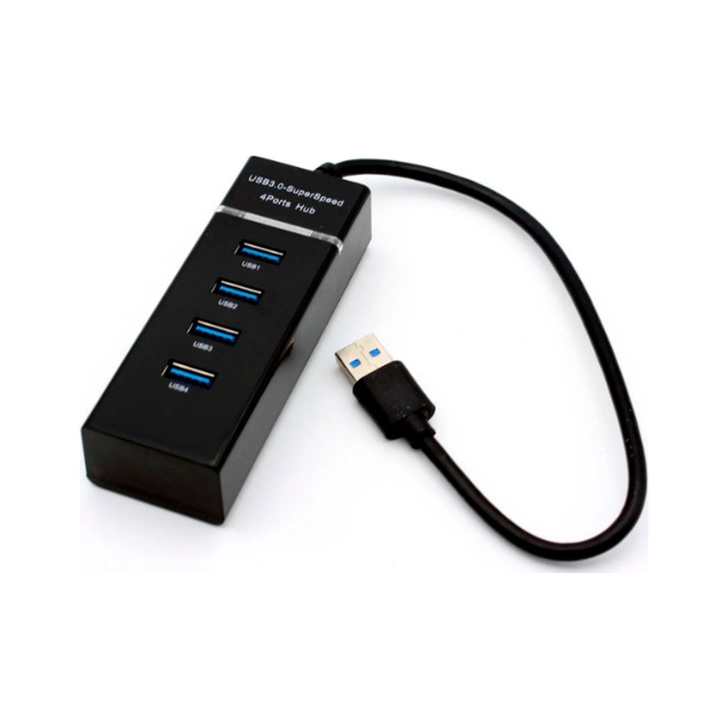 Концентратор Voltronic USB 3.0 to 4xUSB black (NX-UH-303B) Концентратор Voltronic USB 3.0 to 4xUSB black (NX-UH-303B)