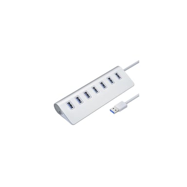 Концентратор Voltronic USB 3.0 to 7xUSB 0.2m aluminum (YT-3HA7/2TB) - фото 1