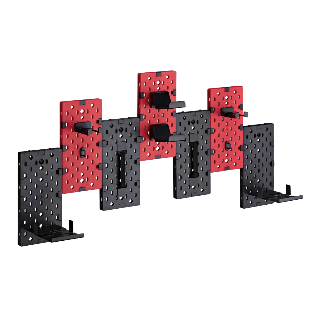 Органайзер для столу OfficePro Настінна дошка-органайзер Black/Red (WO1080B) Органайзер для столу OfficePro Настінна дошка-органайзер Black/Red (WO1080B)