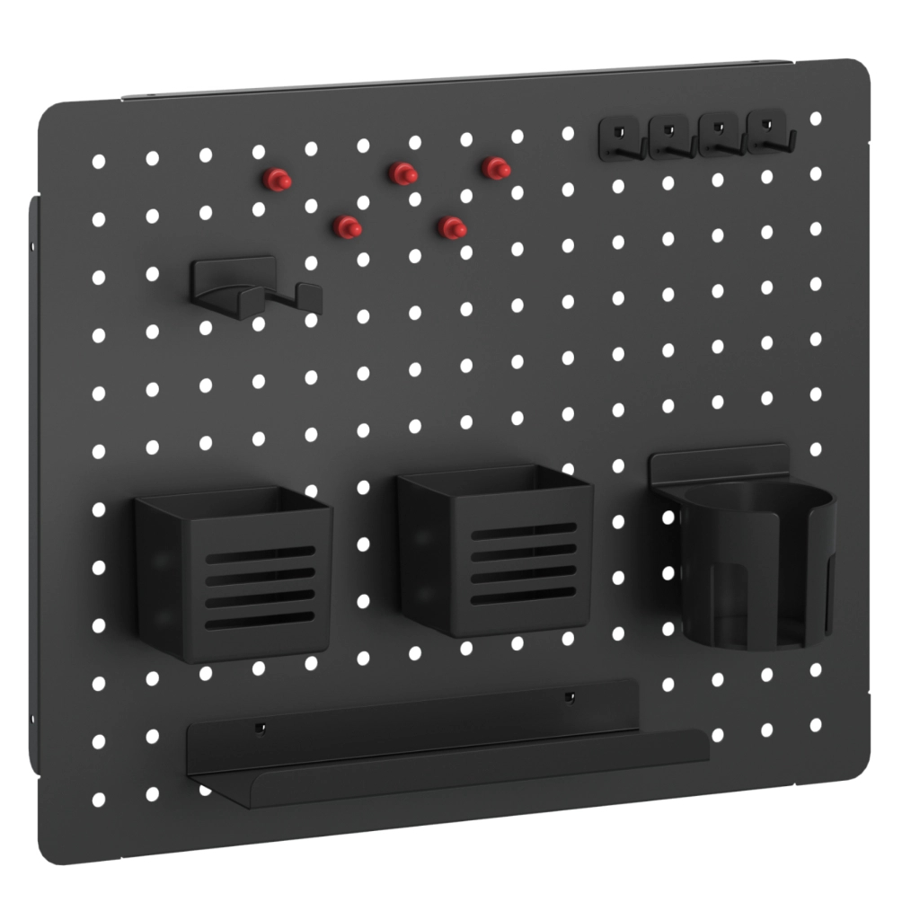 Органайзер для столу OfficePro Настінна дошка-органайзер Black (WO910B) - фото 1