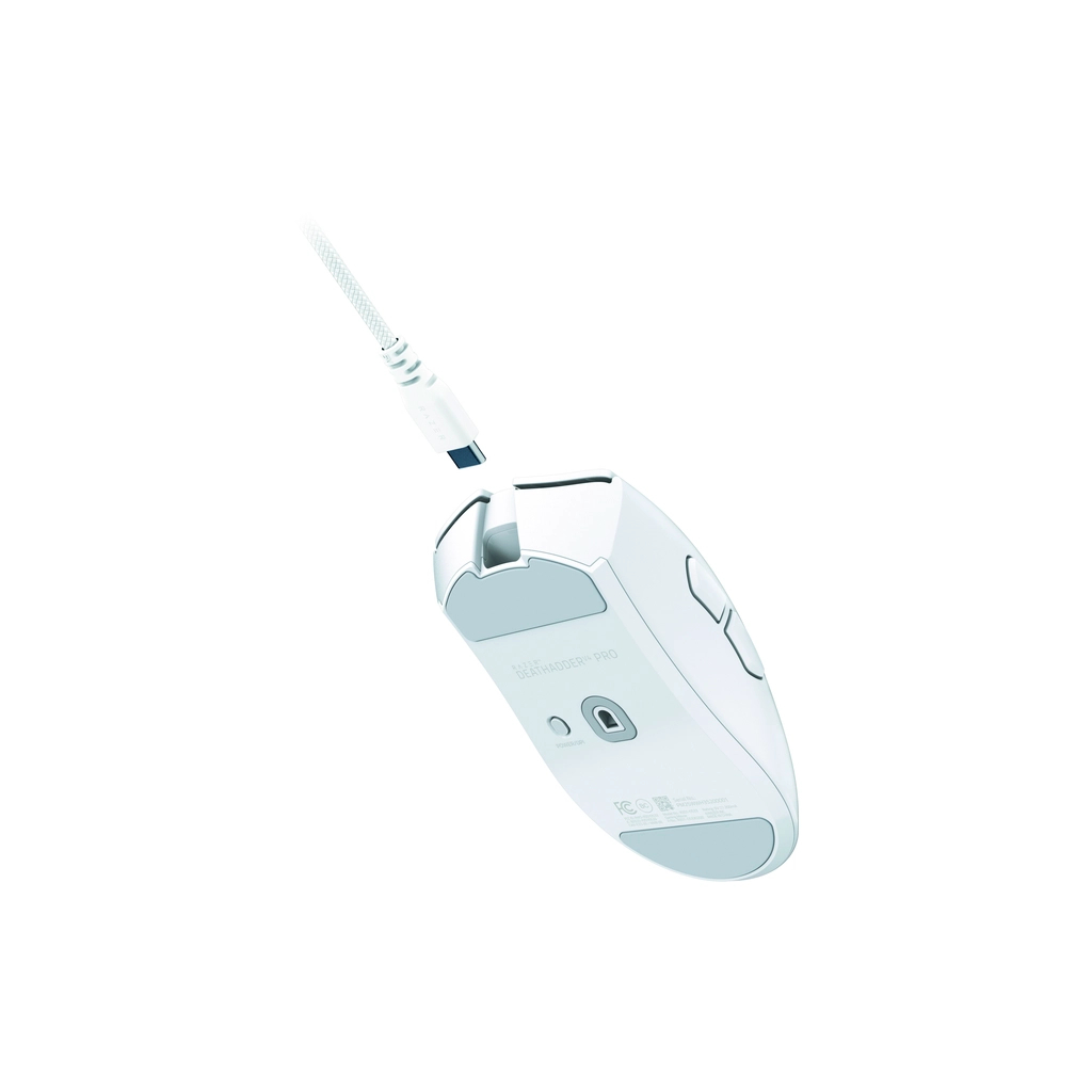 Мишка Razer DeathAdder V4 PRO Wireless/USB White (RZ01-05330200-R3G1) - фото 6 Мишка Razer DeathAdder V4 PRO Wireless/USB White (RZ01-05330200-R3G1) - фото 6