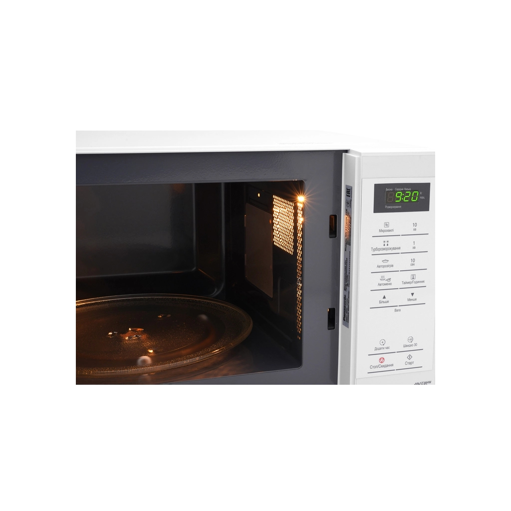 Мікрохвильова піч Panasonic NN-ST34HWZUE - фото 6 Мікрохвильова піч Panasonic NN-ST34HWZUE - фото 6