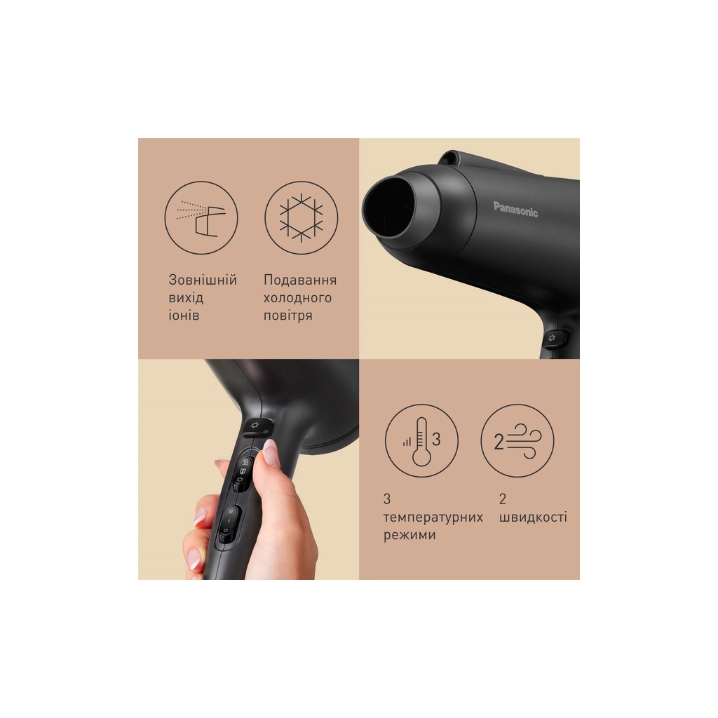 Фен Panasonic EH-NE85-K865 - фото 6 Фен Panasonic EH-NE85-K865 - фото 6