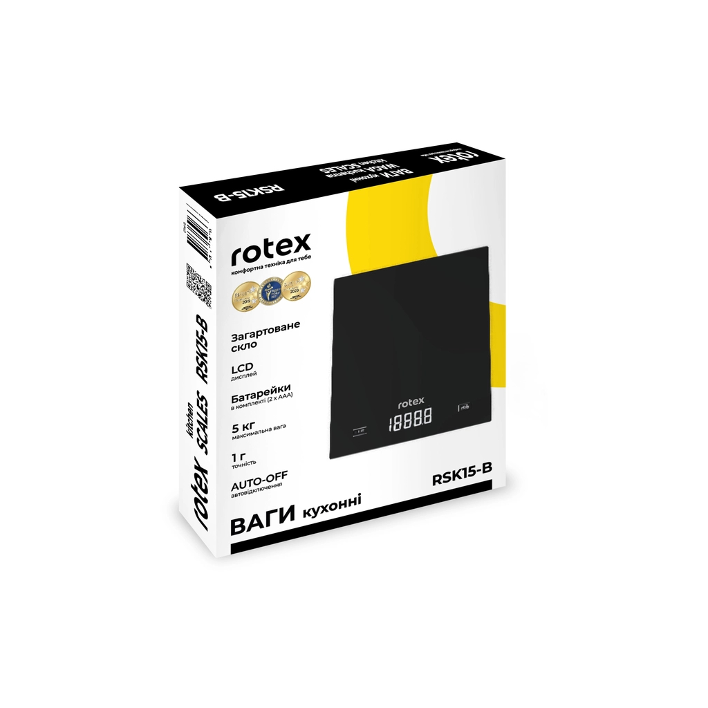 Ваги кухонні Rotex RSK15-B - фото 5 Ваги кухонні Rotex RSK15-B - фото 5