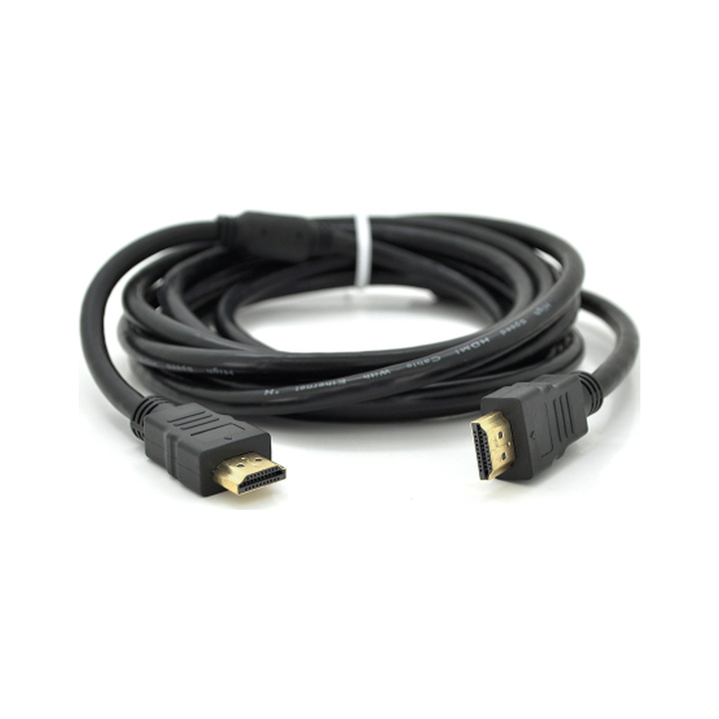 Кабель мультимедійний HDMI M to HDMI M 5.0m V1.4 1080P black Ritar (HDMI(M)/(M)V1.4-5m-94P) Кабель мультимедійний HDMI M to HDMI M 5.0m V1.4 1080P black Ritar (HDMI(M)/(M)V1.4-5m-94P)