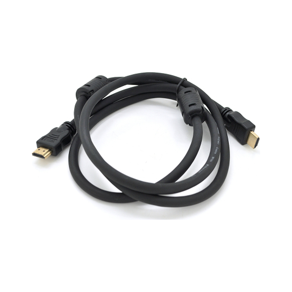 Кабель мультимедійний HDMI M to HDMI M 1.0m V1.4 4K black Ritar (HDMI(M)/(M)V1.4-1m-348P) Кабель мультимедійний HDMI M to HDMI M 1.0m V1.4 4K black Ritar (HDMI(M)/(M)V1.4-1m-348P)