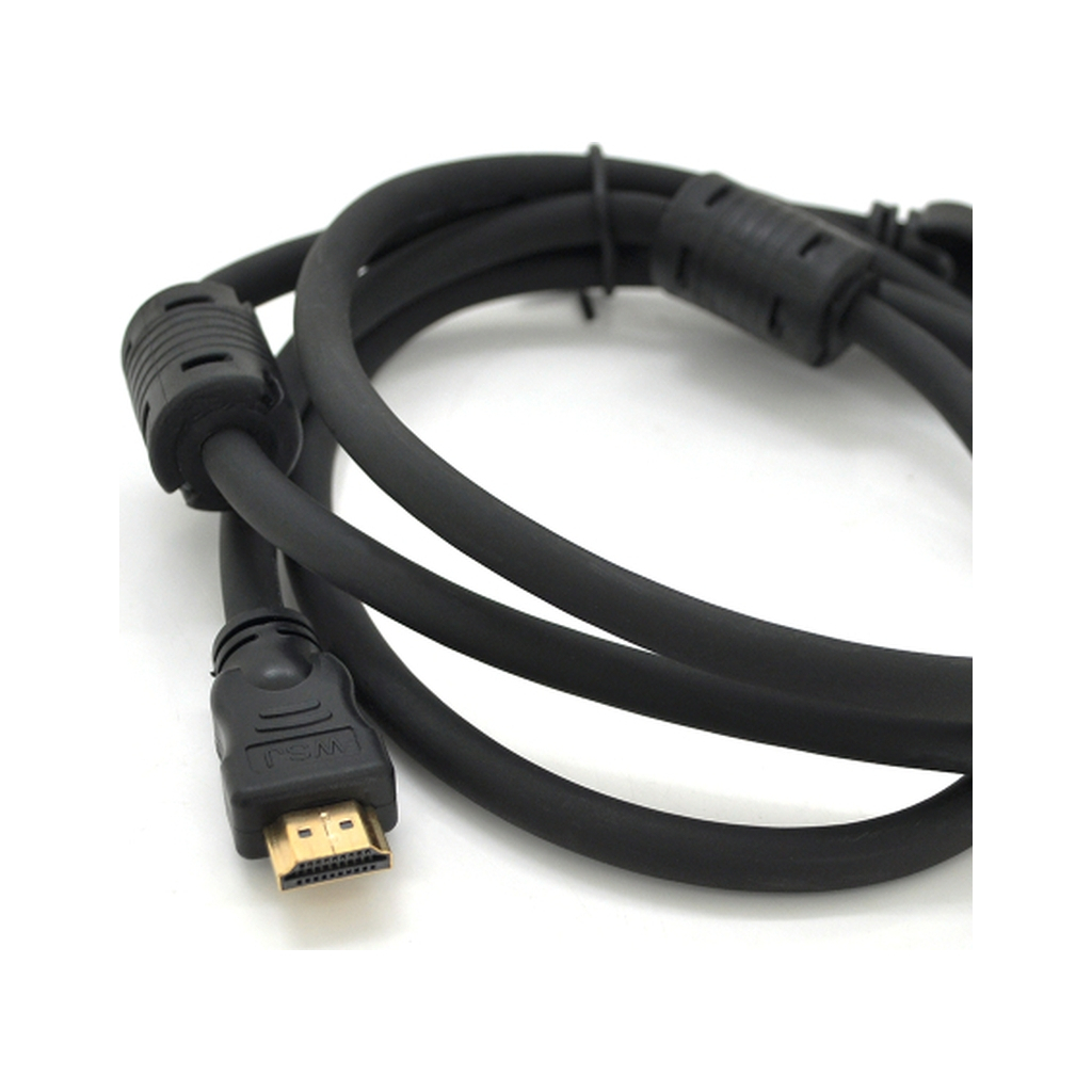 Кабель мультимедійний HDMI M to HDMI M 1.0m V1.4 4K black Ritar (HDMI(M)/(M)V1.4-1m-348P) - фото 2 Кабель мультимедійний HDMI M to HDMI M 1.0m V1.4 4K black Ritar (HDMI(M)/(M)V1.4-1m-348P) - фото 2