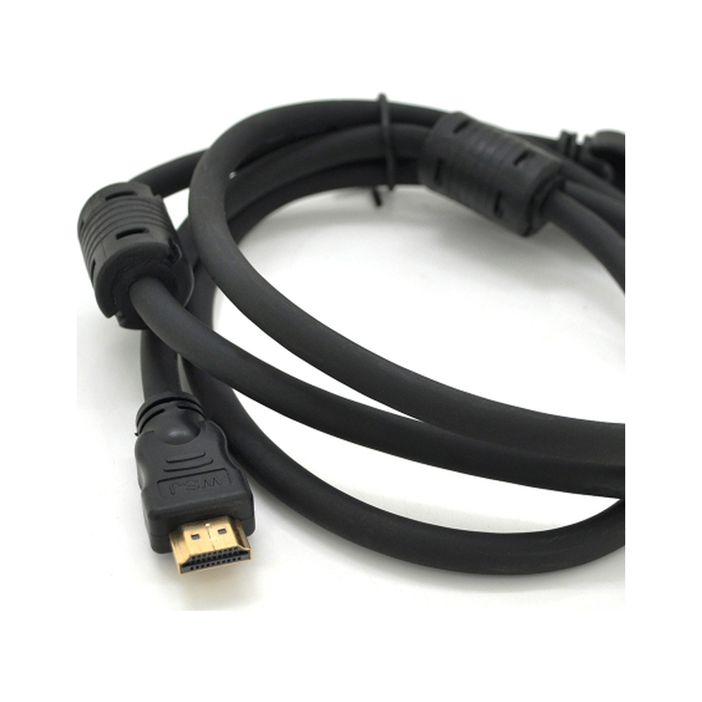 Кабель мультимедійний HDMI M to HDMI M 10.0m V1.4 4K black Ritar (HDMI(M)/(M)V1.4-10m-348P/20388) - фото 2 Кабель мультимедійний HDMI M to HDMI M 10.0m V1.4 4K black Ritar (HDMI(M)/(M)V1.4-10m-348P/20388) - фото 2