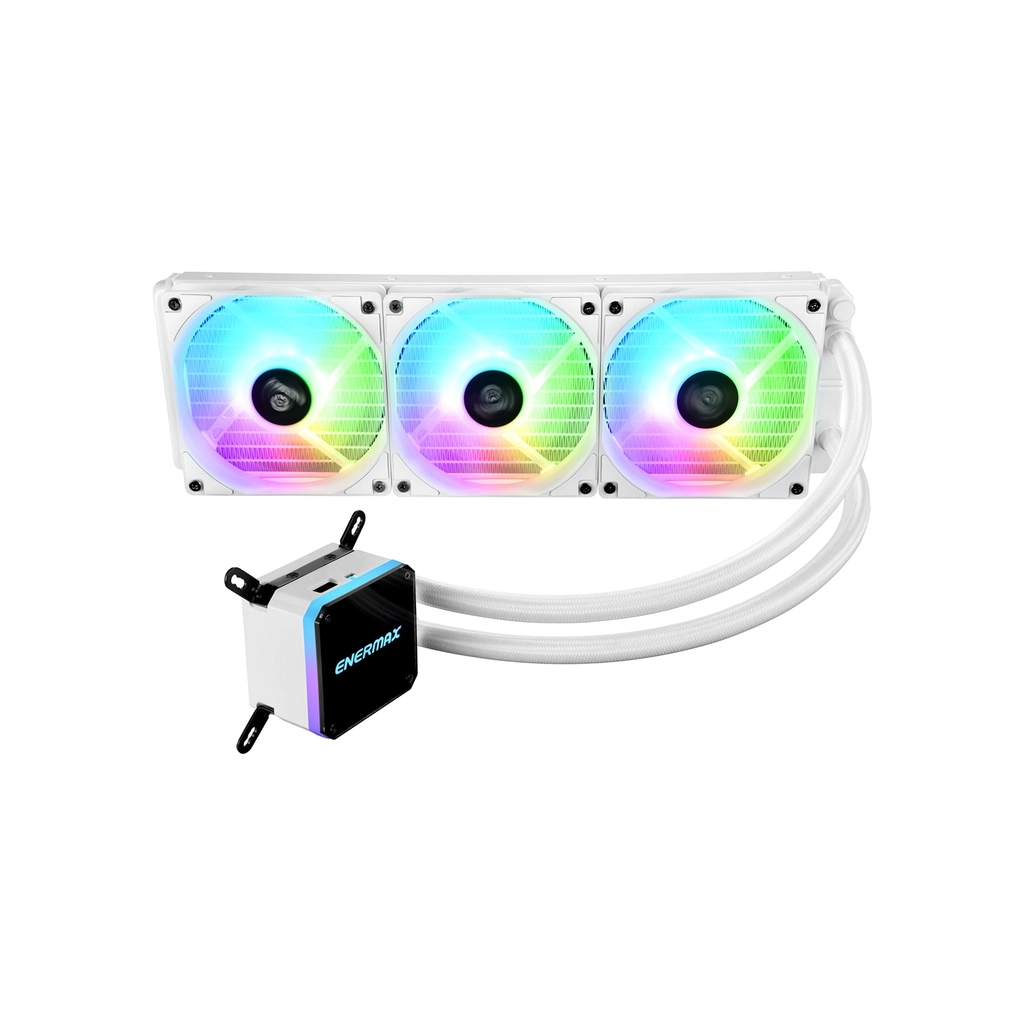 Система рідинного охолодження Enermax Liqmax III 360 White ARGB (ELC-LMT360-W-ARGB)