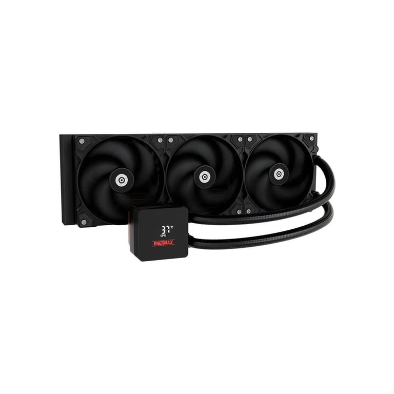 Система рідинного охолодження Enermax Liqmax IV 360 Digital Display (ELC-LMIV360-SF) - фото 1