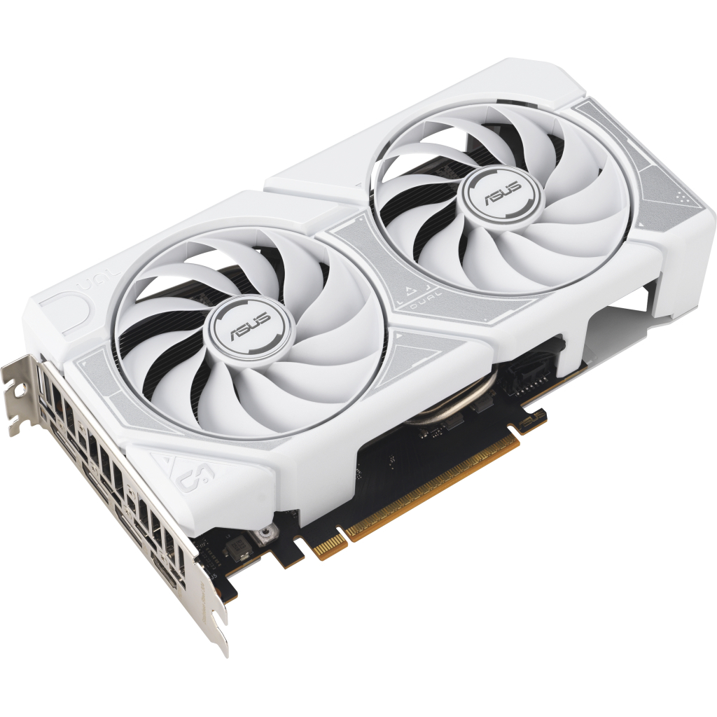 Відеокарта ASUS GeForce RTX5060 8Gb DUAL WHITE OC (DUAL-RTX5060-O8G-WHITE) - фото 5 Відеокарта ASUS GeForce RTX5060 8Gb DUAL WHITE OC (DUAL-RTX5060-O8G-WHITE) - фото 5