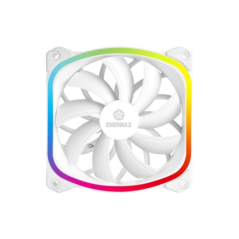 Кулер до корпусу Enermax SquA RGB White (UCSQARGB12P-W-SG) - фото 2