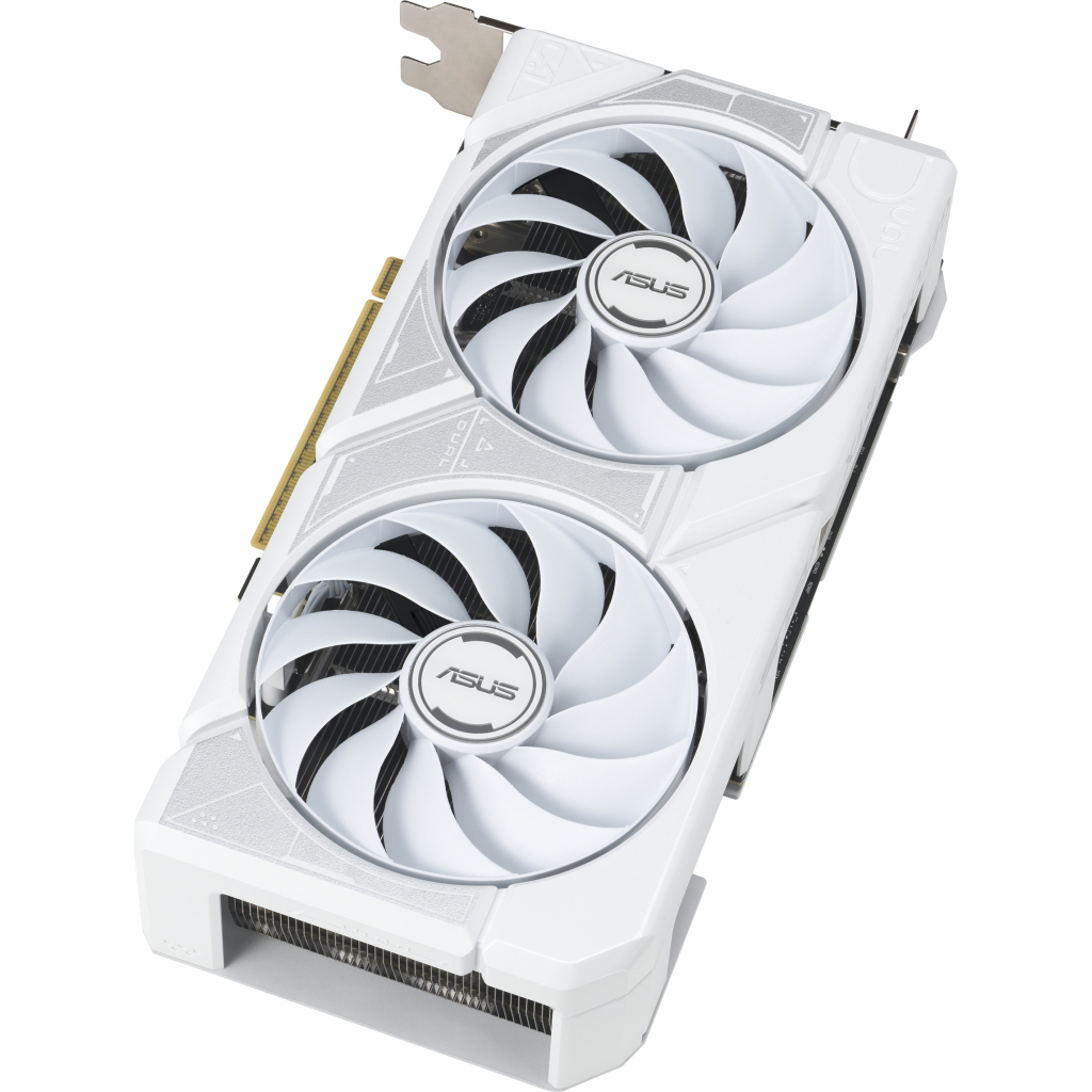 Відеокарта ASUS GeForce RTX5060Ti 16Gb DUAL WHITE OC (DUAL-RTX5060TI-O16G-WHITE) - фото 5 Відеокарта ASUS GeForce RTX5060Ti 16Gb DUAL WHITE OC (DUAL-RTX5060TI-O16G-WHITE) - фото 5