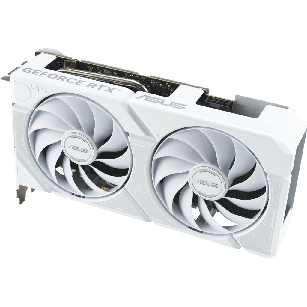 Відеокарта ASUS GeForce RTX5060Ti 16Gb DUAL WHITE OC (DUAL-RTX5060TI-O16G-WHITE) - фото 6 Відеокарта ASUS GeForce RTX5060Ti 16Gb DUAL WHITE OC (DUAL-RTX5060TI-O16G-WHITE) - фото 6