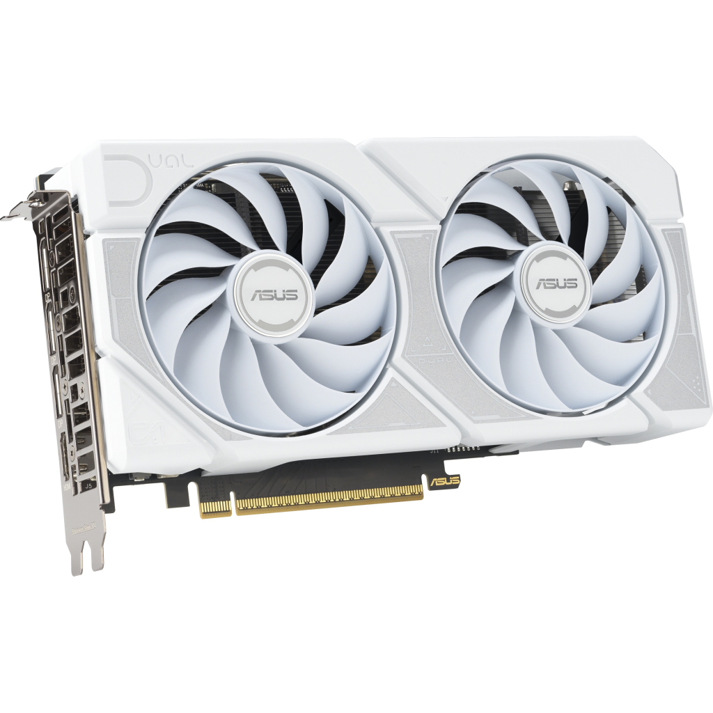Відеокарта ASUS GeForce RTX5060Ti 16Gb DUAL WHITE OC (DUAL-RTX5060TI-O16G-WHITE) - фото 7 Відеокарта ASUS GeForce RTX5060Ti 16Gb DUAL WHITE OC (DUAL-RTX5060TI-O16G-WHITE) - фото 7