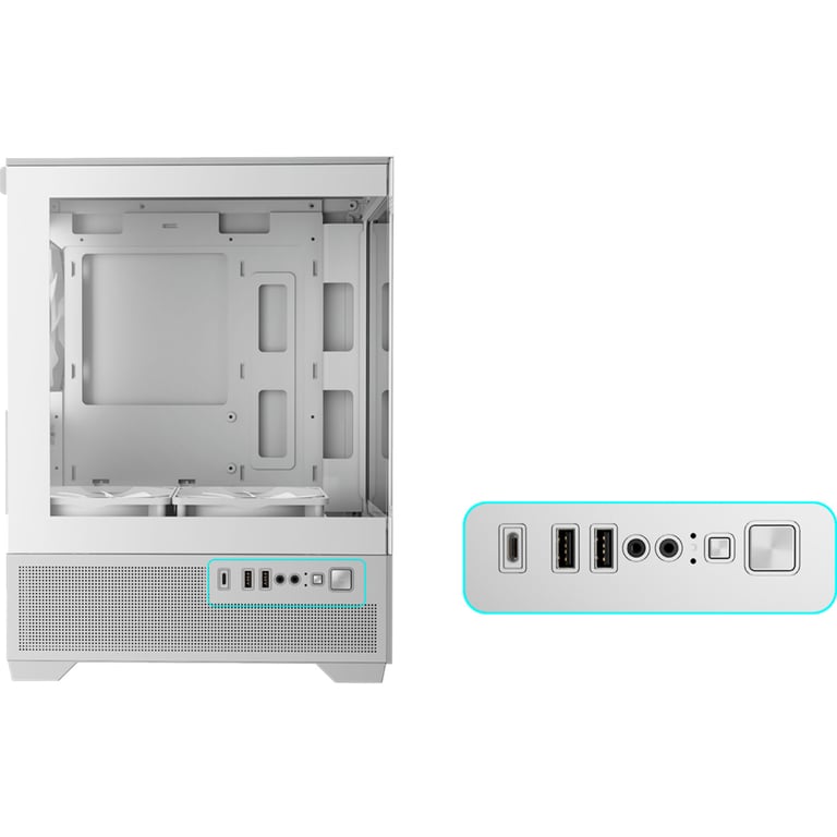 Корпус Gamdias AURA GC9M ELITE WH ARGB (4711514503142) - фото 8
