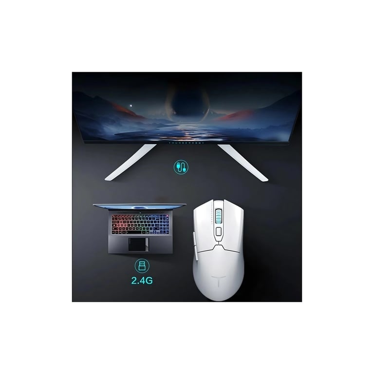 Мишка Thunderobot ML602 SE Dual Mode wireless (ML602SE) - фото 5