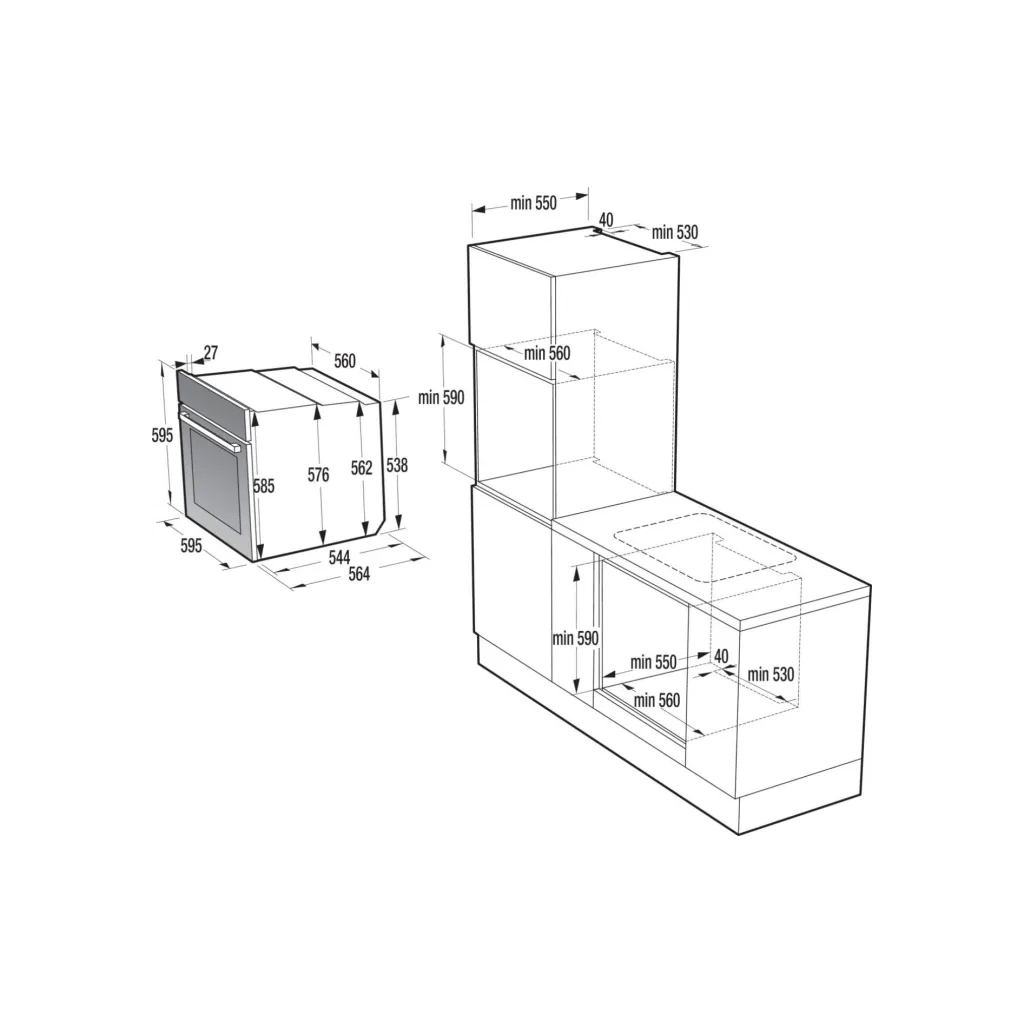 Духова шафа Gorenje BOP6373E28EBG - фото 9 Духова шафа Gorenje BOP6373E28EBG - фото 9