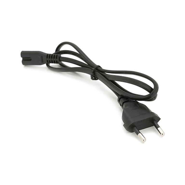 Кабель живлення C7 0.8m 0.5mm2 black Voltronic (PC-184CEE7/16-C7-CCA-1,0) - фото 2