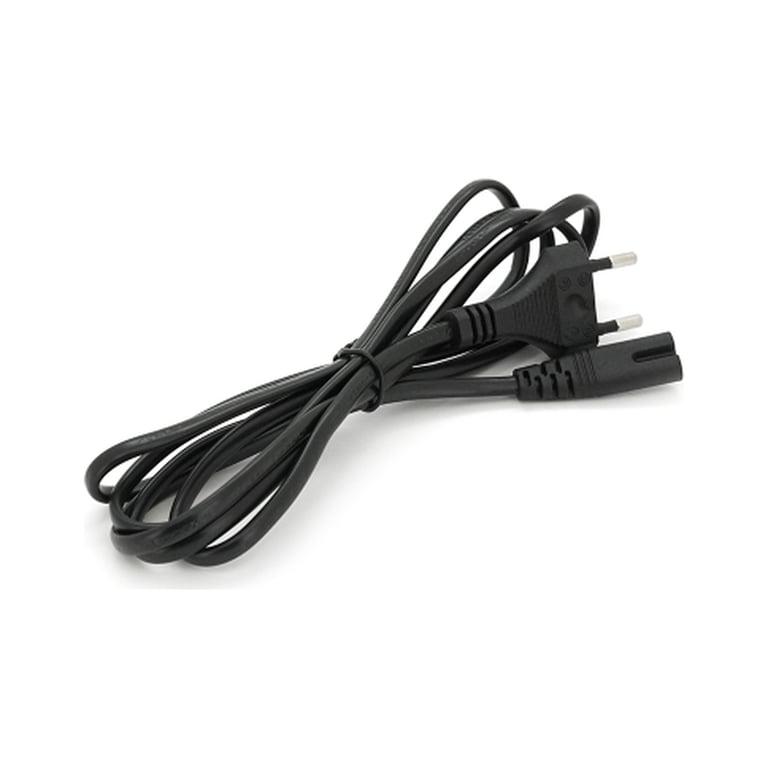 Кабель живлення C7 1.8m 0.5mm2 black Voltronic (PC-184/2 CEE7/16-C7-CCA18) - фото 2
