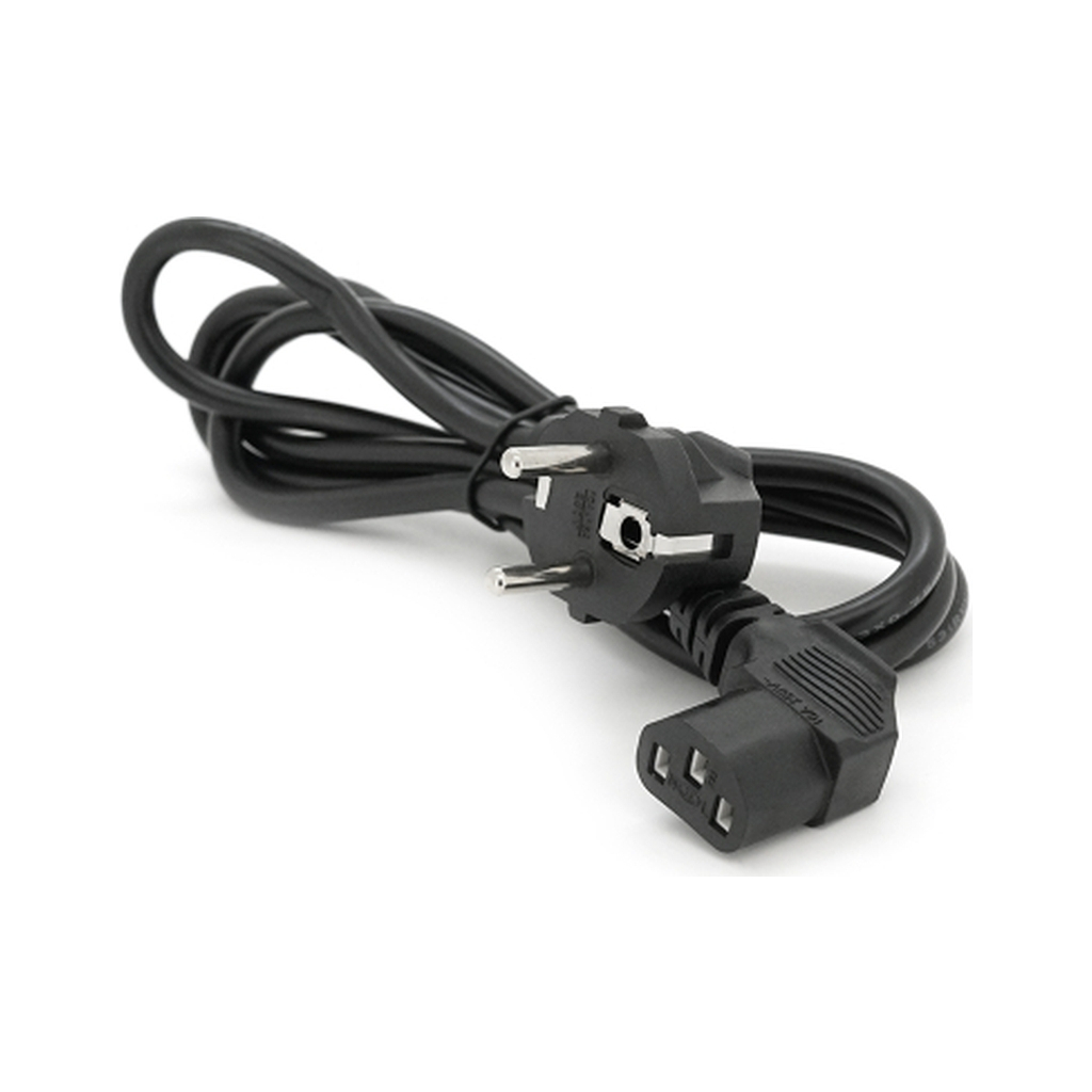 Кабель живлення C13 1.5m 0.75mm2 90° corner Voltronic (PC-186A CEE7/7-C13-CCA15) - фото 2 Кабель живлення C13 1.5m 0.75mm2 90° corner Voltronic (PC-186A CEE7/7-C13-CCA15) - фото 2