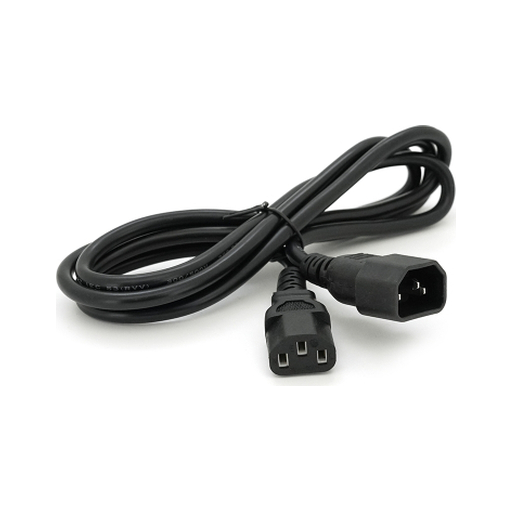 Кабель живлення C13 to C14 1.8m 0.75mm2 OEM Voltronic (PC-IEC C13-C14 CCA18) Кабель живлення C13 to C14 1.8m 0.75mm2 OEM Voltronic (PC-IEC C13-C14 CCA18)