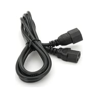 Кабель живлення C13 to C14 1.8m 0.75mm2 OEM Voltronic (PC-IEC C13-C14 CCA18) - фото 2