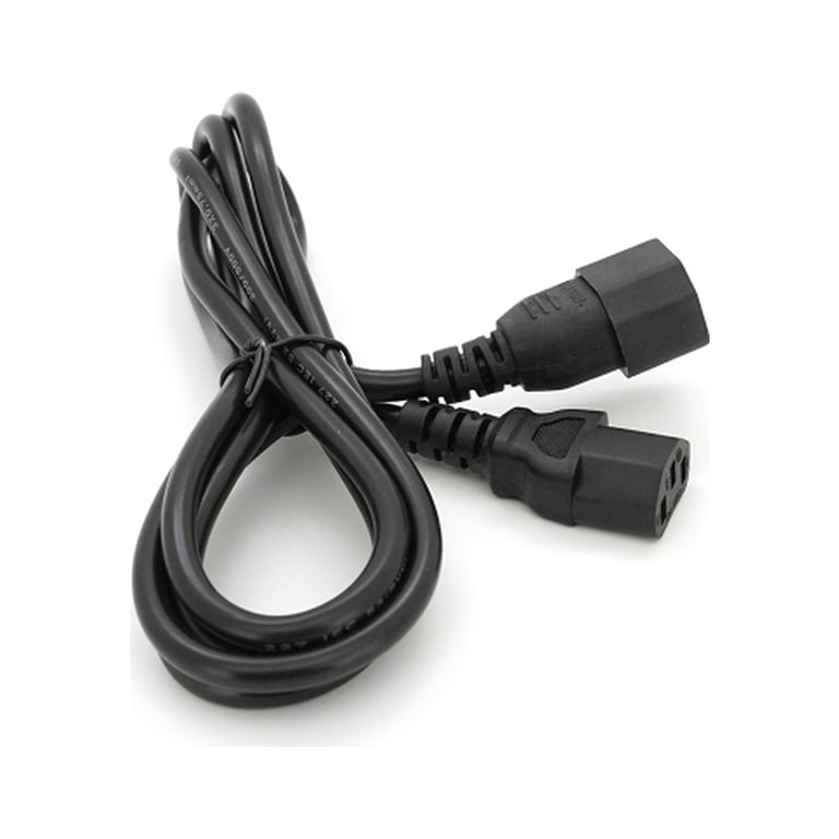 Кабель живлення C13 to C14 1.8m 0.75mm2 OEM Voltronic (PC-IEC C13-C14 CCA18) - фото 2