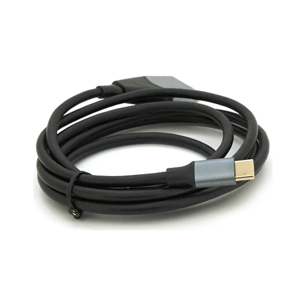 Кабель мультимедійний USB-C to HDMI M 1.8m 4K60Hz black Voltronic (YT-HDMI (M)-Type-C (M)-B) Кабель мультимедійний USB-C to HDMI M 1.8m 4K60Hz black Voltronic (YT-HDMI (M)-Type-C (M)-B)