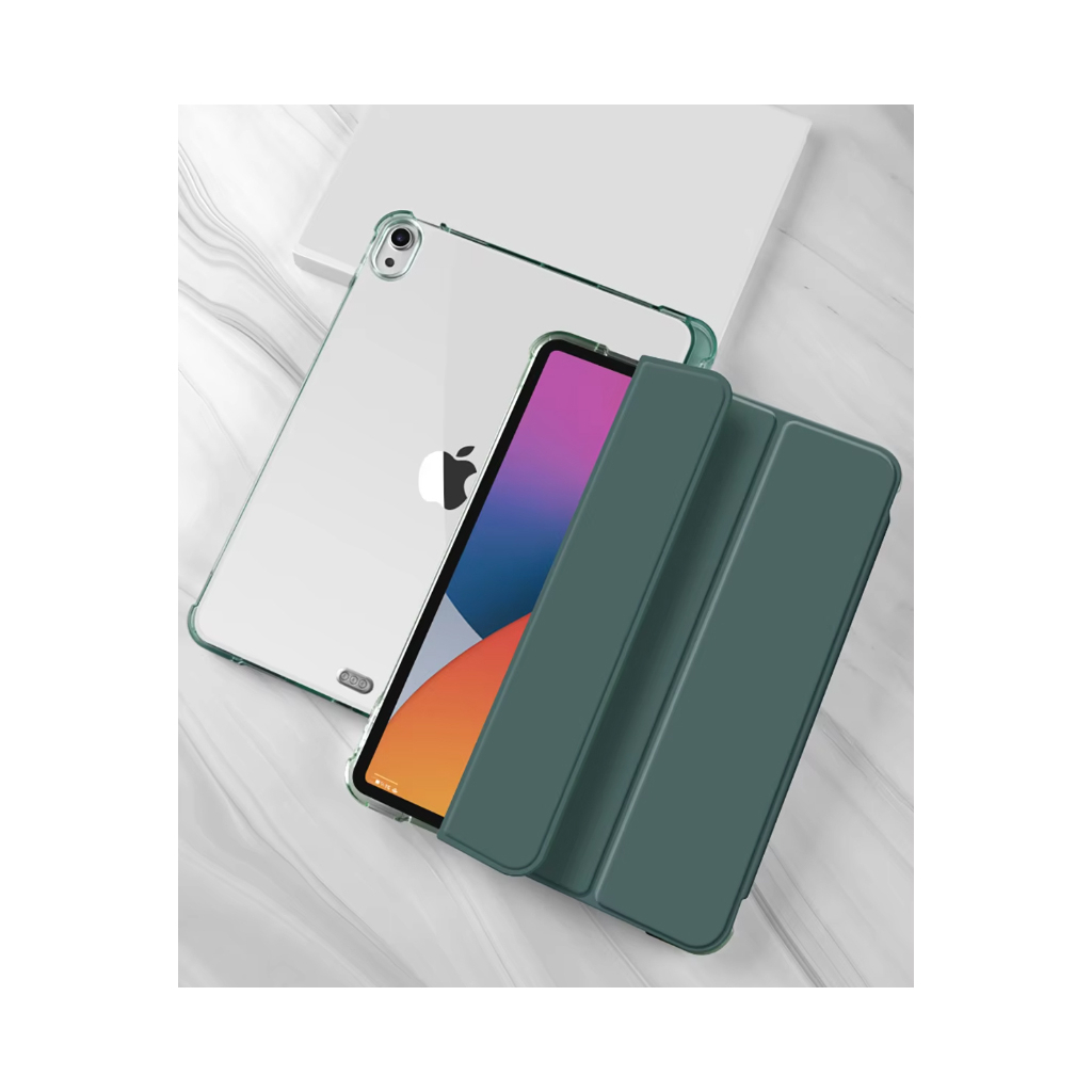 Чохол до планшета BeCover Soft Edge with Apple Pencil Holder iPad Mini 7 2024 Dark Green (712466) - фото 5 Чохол до планшета BeCover Soft Edge with Apple Pencil Holder iPad Mini 7 2024 Dark Green (712466) - фото 5