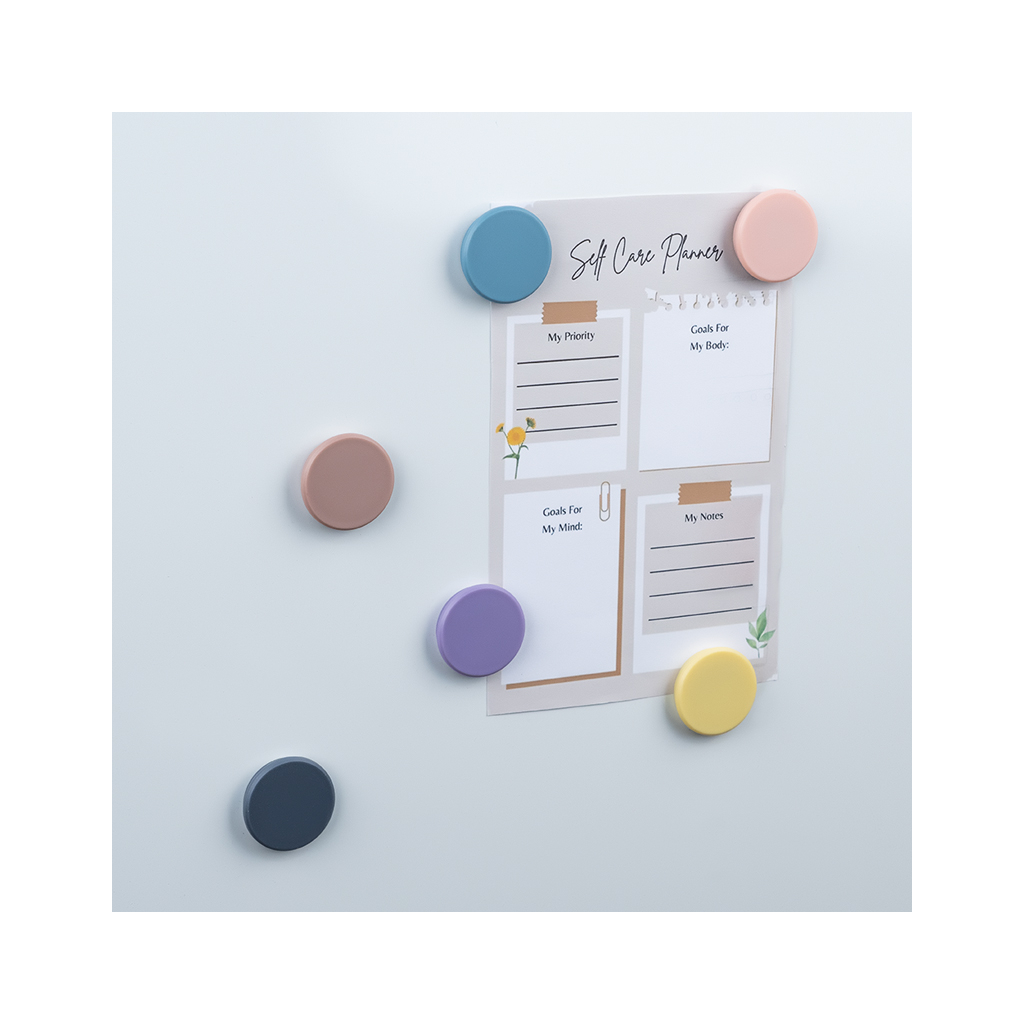 Магніт Axent 32 мм, 6 шт, Morandi (9827-А) - фото 4 Магніт Axent 32 мм, 6 шт, Morandi (9827-А) - фото 4