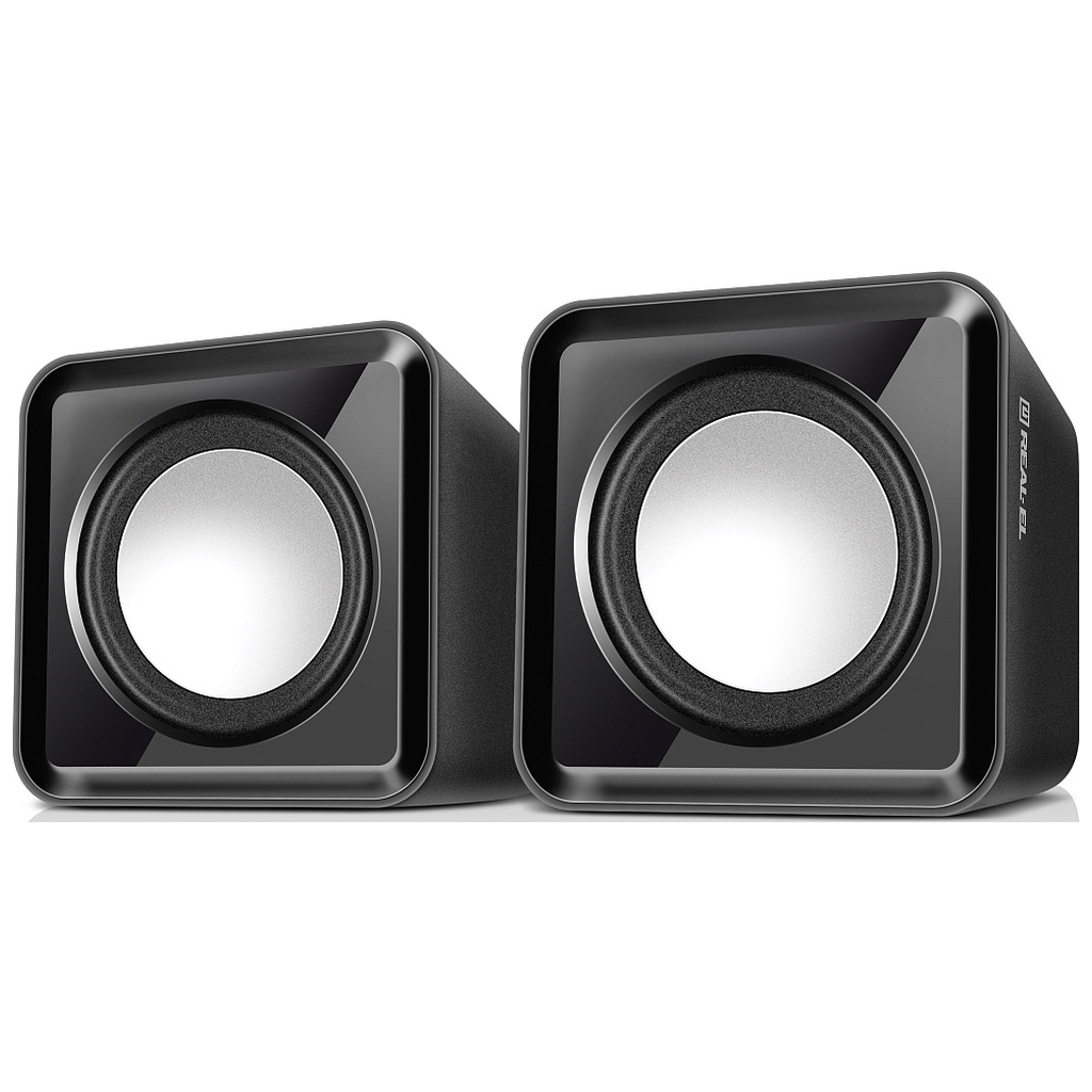 Акустична система REAL-EL S-10 USB Black (EL121100020)